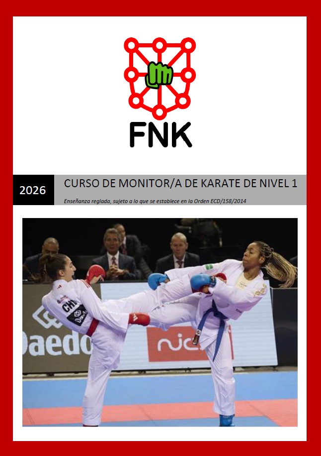 Curso de monitor/a de K&aacute;rate de Nivel 1